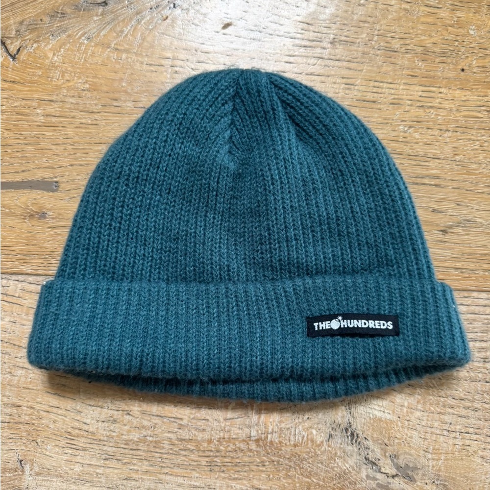 The Hundreds Deep Teal Knit Beanie